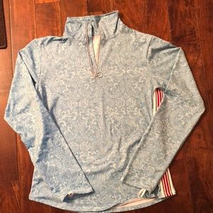 ATHLETA Quarter zip shirt, Medium